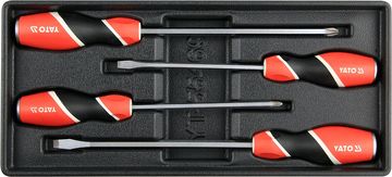 YATO  Vložek za vtičnico - komplet izvijačev s presenetljivo na koncu, 4ks
