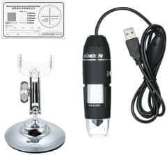 MaxZoom digitalni USB mikroskop s 1600x povečavo