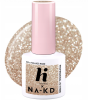 permanentni uv gel lak za nohte, 400 glamour dust