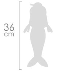 DeCuevas 20041 lutka 2v1 OCEAN FANTASY, plišasta, 36 cm, z zibelko