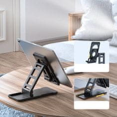 Joyroom Desktop držalo za mobilni telefon, črna