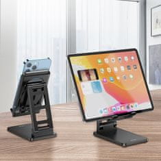 Joyroom Desktop držalo za mobilni telefon, črna