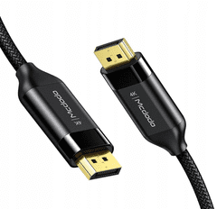 Mcdodo MCDODO DP KABEL ZA DP 4K HDR ČRNA 2M CH-8140