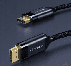 Mcdodo MCDODO DP KABEL ZA DP 4K HDR ČRNA 2M CH-8140