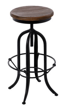 Miloo Home Loft Bar Stool 40X40X63Cm