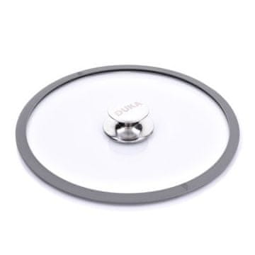 DUKA GOTA COOK 29 cm prozorna steklena posoda s pokrovom