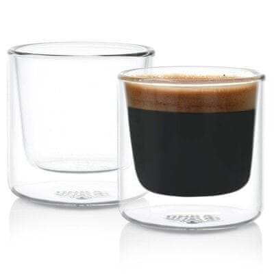 DUKA ELIN termalni kozarci za espresso 2 kosa 80 ml stekla