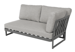 Miloo Home Vrtni 2-sedežni kavč Sue Grey 172X91X71 cm