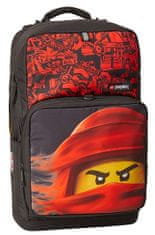 LEGO Bags šolski nahrbtnik Ninjago Red Optimo Plus