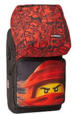 LEGO Bags šolski nahrbtnik Ninjago Red Optimo Plus