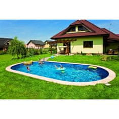 MTF Bazen IBIZA oval 5.25 x 3.20 x 1.20 m, iz pločevine s PREMIUM opremo