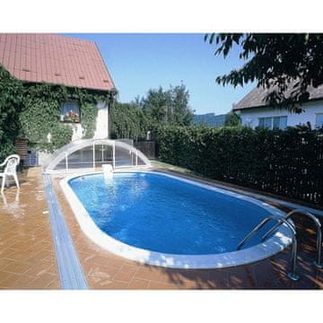 MTF Bazen IBIZA oval 5.25 x 3.20 x 1.50 m, iz pločevine, komplet s PREMIUM opremo
