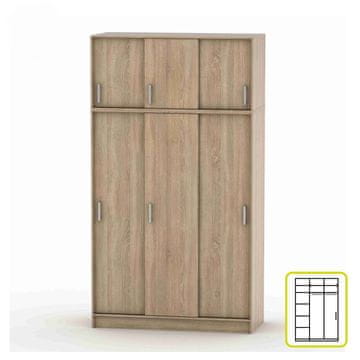 KONDELA Betty 4 BE04-010-00 garderoba