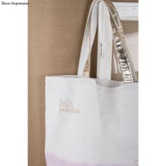 Rayher.	 Nakupovalna vrečka Fashion Shopper,bela, 46x46cm, 330g/m2