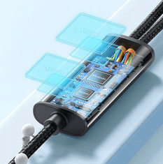 Mcdodo MCDODO MF KABEL 2W1 100W USB-C - 1,2M CA-7470