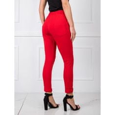 BASIC FEEL GOOD Ženske hlače BUNNY rdeče RV-DR-5465.09X_347821 S