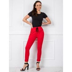 BASIC FEEL GOOD Ženske hlače BUNNY rdeče RV-DR-5465.09X_347821 S