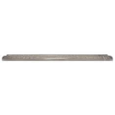 Vidaxl Mizna plošča siva Ø 40x2,5 cm marmor