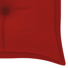 Vidaxl Vrtna kotna klop z blazinami 150 cm trden akacijev les