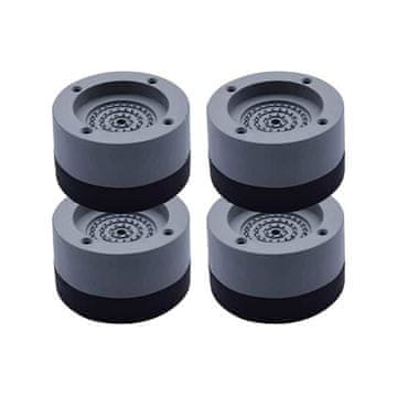 Alum online 4-delni komplet protihrupnih in protizdrsnih podstavkov za pralni stroj