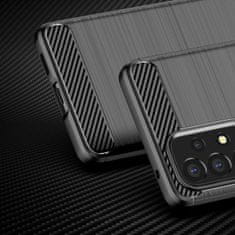 MG Carbon Case Flexible silikonski ovitek za Samsung Galaxy A53 5G, črna