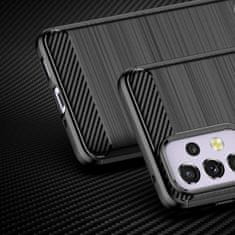 MG Carbon Case Flexible silikonski ovitek za Samsung Galaxy A33 5G, črna
