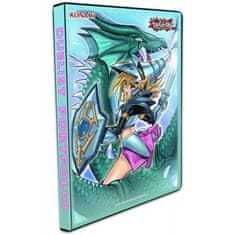 Konami YUGIOH album, A4 Binder Dark Magician Girl the Dragon Knight