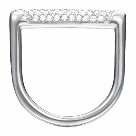 Esprit Sodoben srebrn prstan s kristali ESRG92708A