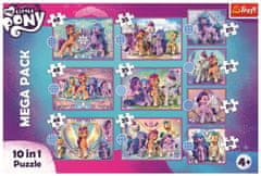 Trefl Puzzle My Little Pony: Svetli poniji MEGA PAKET 10 v 1