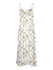 Vero Moda Ženska obleka VM EASY Regular Fit 10263291 White Mille (Velikost M)