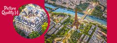 Cherry Pazzi Puzzle Pogled na pariški Eifflov stolp 1000 kosov