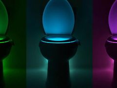 Verkgroup WC LED RGB lučka – senzor gibanja