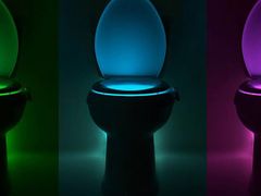 Verkgroup WC LED RGB lučka – senzor gibanja