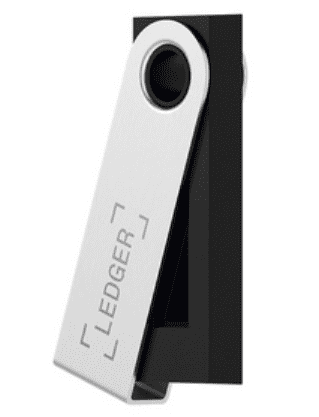 Ledger Nano S denarnica za Bitcoin in druge kriptovalute, siva