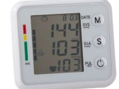 Verkgroup Elektronski LCD zapestni manometer – merilnik krvnega tlaka