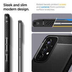 Spigen Rugged Armor silikonski ovitek za Samsung Galaxy A53 5G, črna