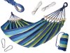 Volino Dvojna viseča mreža REINFORCED BLUE 200x150 s transportno vrečo in palicami