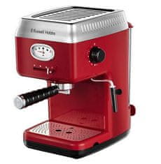 Russell Hobbs 28250-56 Retro espresso avtomat, rdeč
