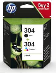 HP komplet črnil 304 (črna in barvna) za DJ 3720/3730