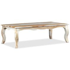 Vidaxl Klubska mizica iz trdnega palisandra 110x60x35 cm