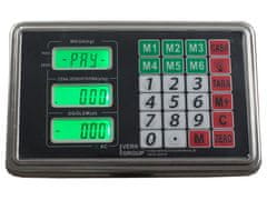 Verkgroup Kovinska digitalna elektronska tehtnica do 100kg – osvetljena LCD