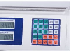 Verkgroup Trgovinska digitalna elektronska tehtnica do 40kg – osvetljena LCD