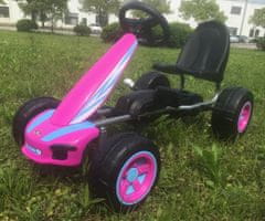 MILLY MALLY Viper Pink pedal go-kart