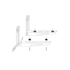 Niccons Konzola za klimo INOX 520 x 400 mm