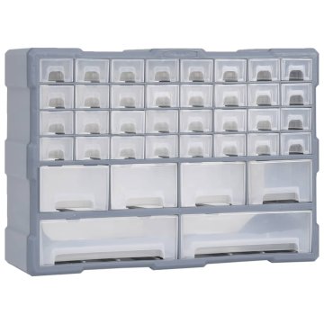 Vidaxl Organizator s 38 predali 52x16x37,5 cm