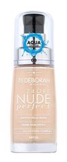 Deborah 24h Nude Perfect tekoči puder, 00 Ivory