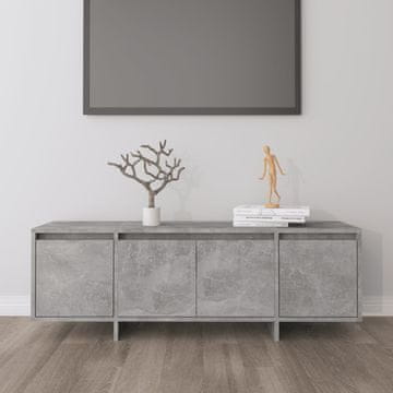 Vidaxl vidaXL TV omarica betonsko siva 120x30x40,5 cm