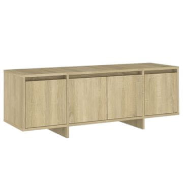 Vidaxl TV omarica sonoma hrast 120x30x40,5 cm iverna plošča