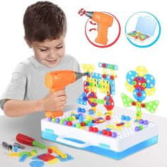 Mormark Ustvarjalna sestavljanka z vrtalnikom MASTER KID
