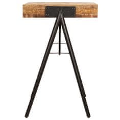 Vidaxl Pisalna miza iz trdnega mangovega lesa 118x50x75 cm